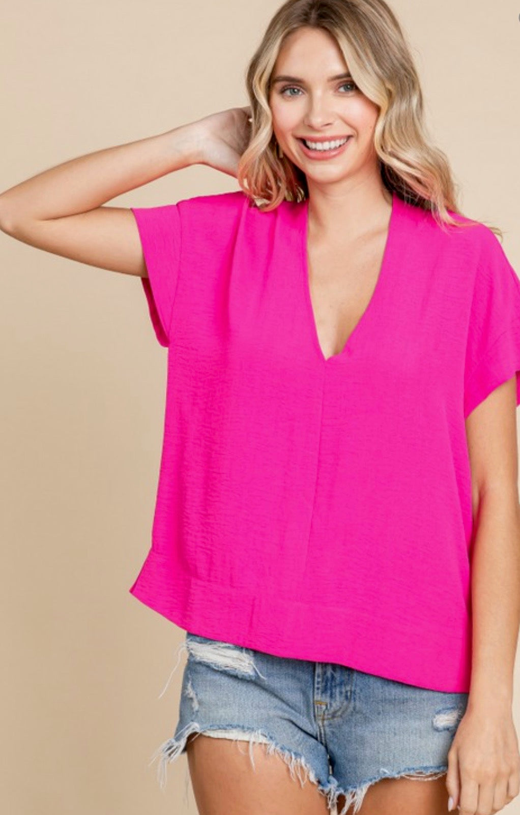 Tara Pink Top