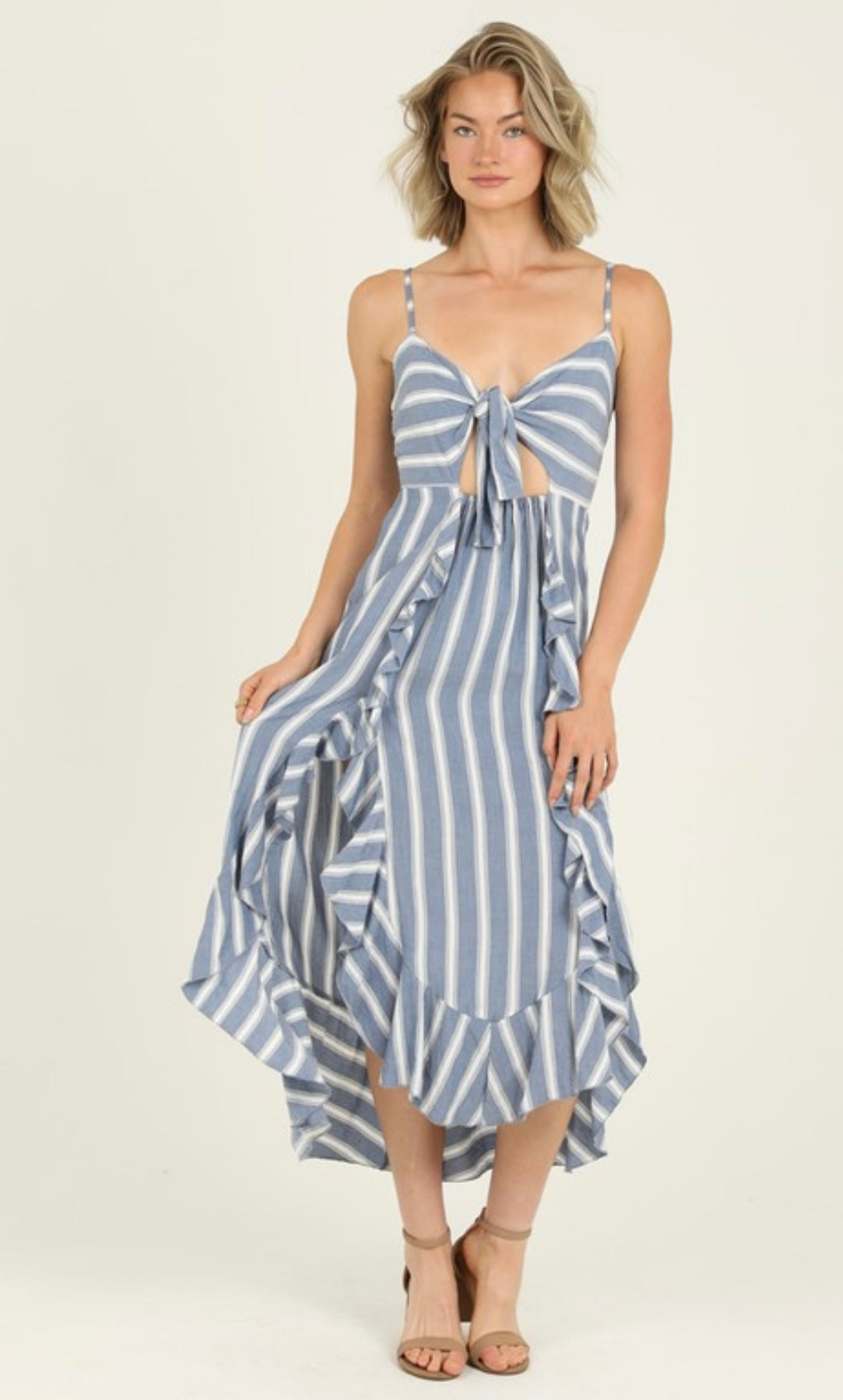 Modern Stripe Dress