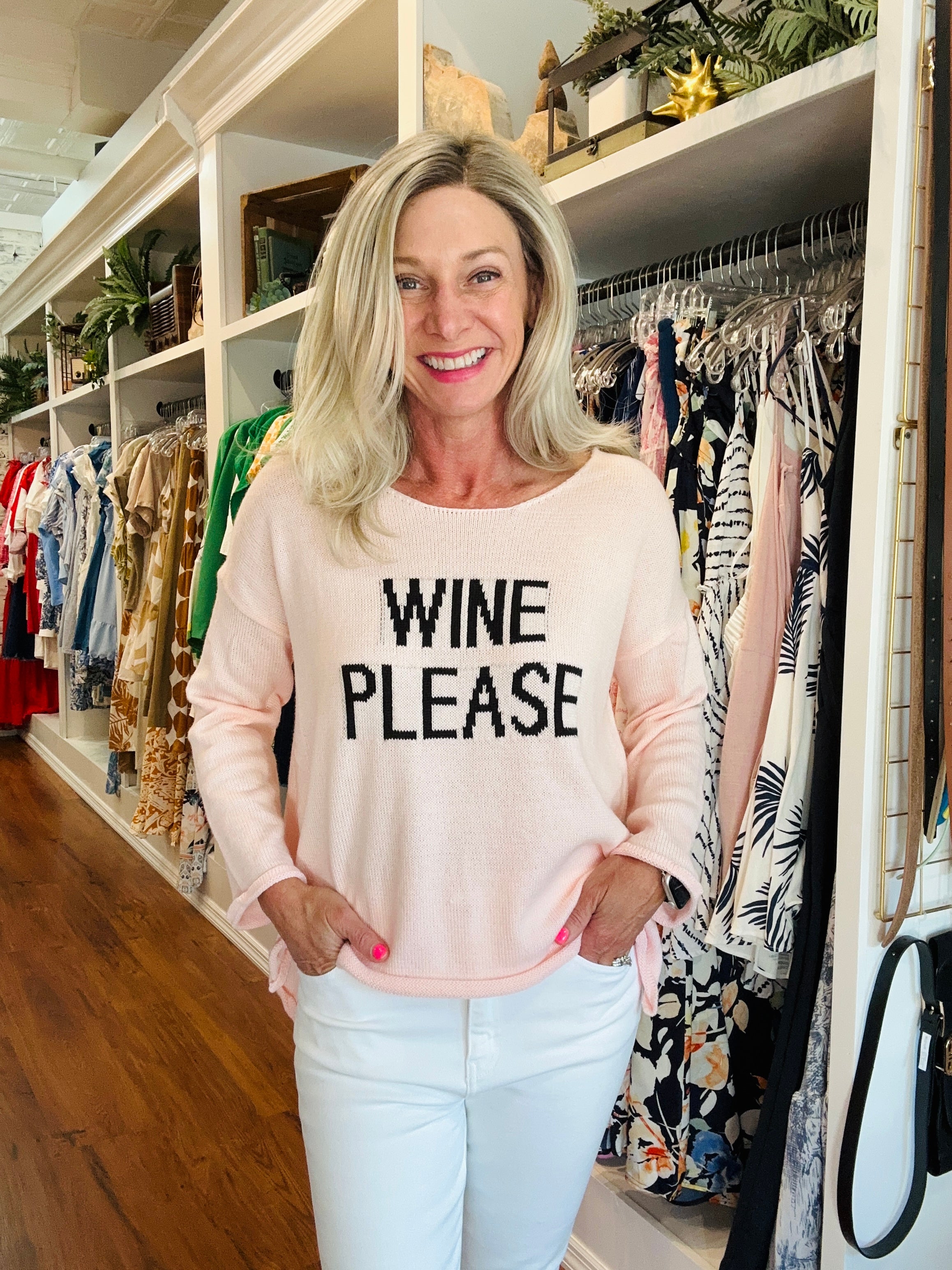 Wine Please Sweater