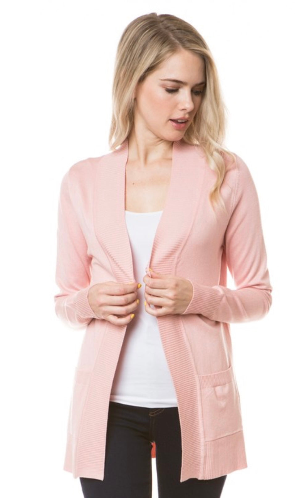 Soft Pink Cardigan