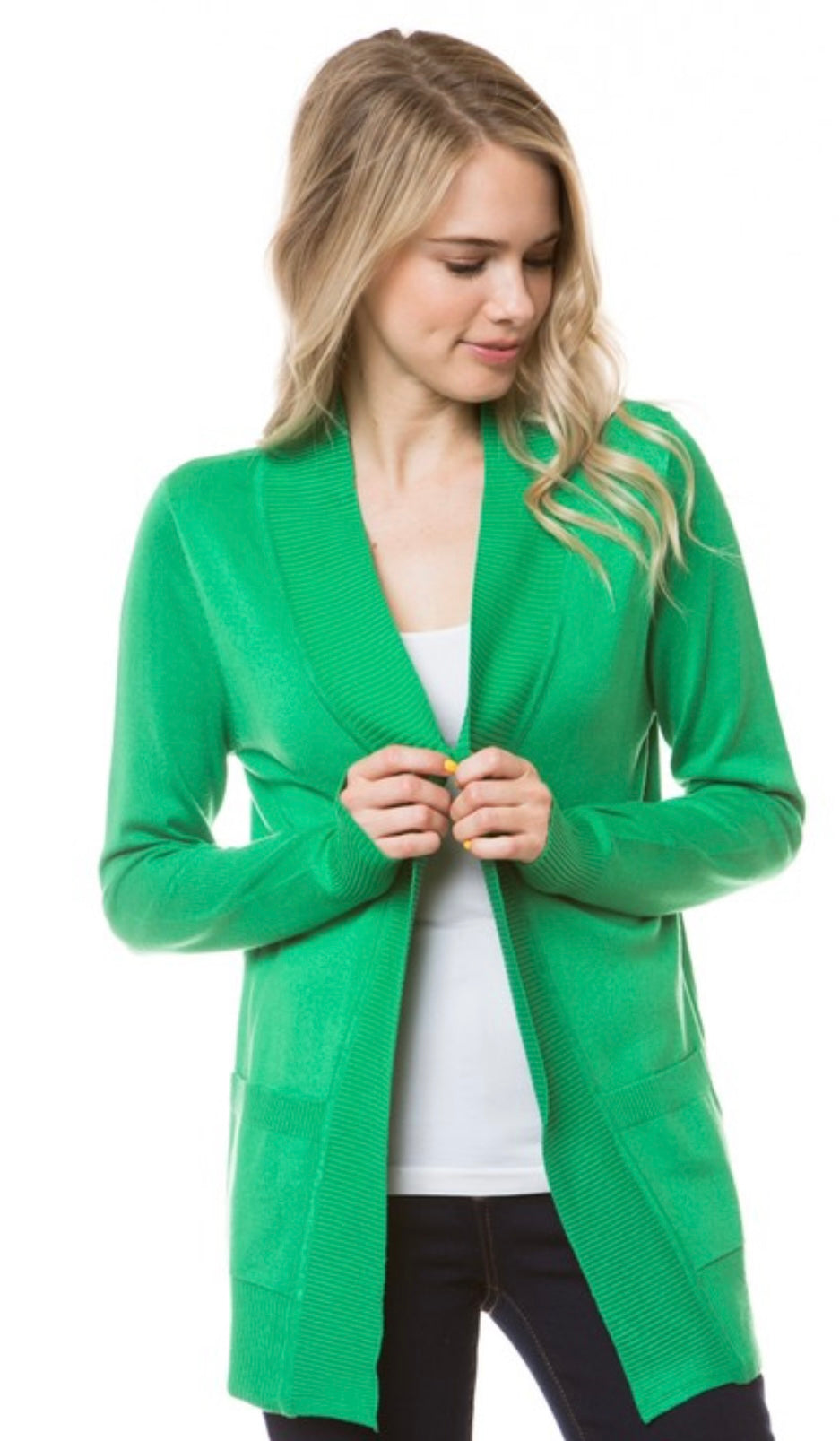 Soft Green Cardigan